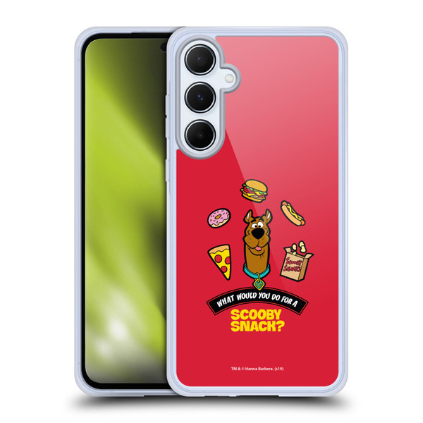 Scooby-Doo Scooby Snack Soft Gel Case for Samsung Galaxy A55 5G
