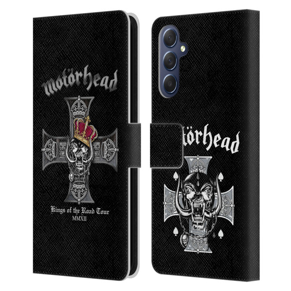 Motorhead Tours Kings Of The Road Leather Book Wallet Case Cover For Samsung Galaxy M54 5G