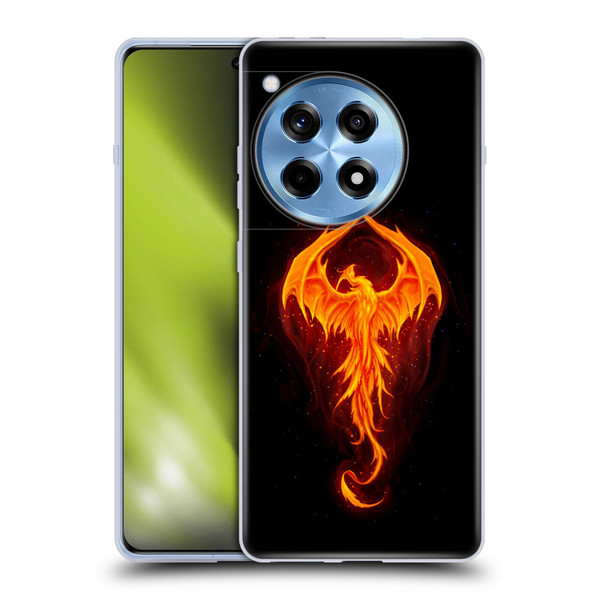 Christos Karapanos Dark Hours Dragon Phoenix Soft Gel Case for OnePlus 12R