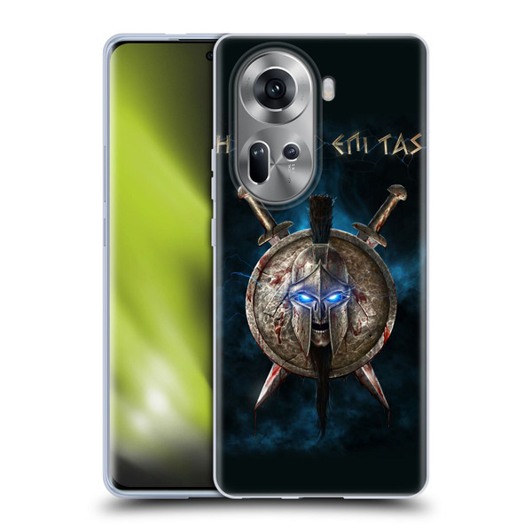 Christos Karapanos Horror 2 Spartan Soft Gel Case for OPPO Reno11