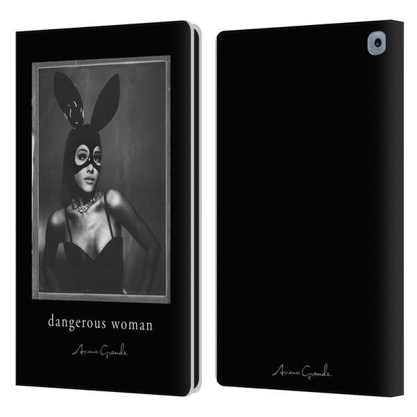 Ariana Grande Dangerous Woman Bunny Leather Book Wallet Case Cover For Amazon Fire HD 10 / Plus 2021