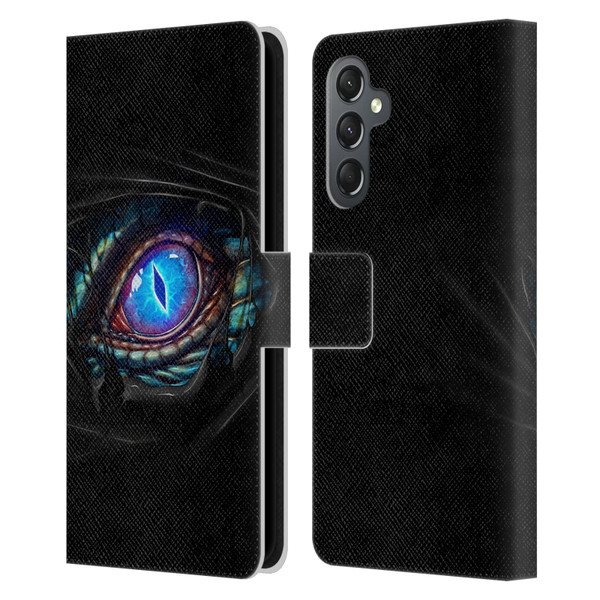 Christos Karapanos Mythical Dragon's Eye Leather Book Wallet Case Cover For Samsung Galaxy A25 5G