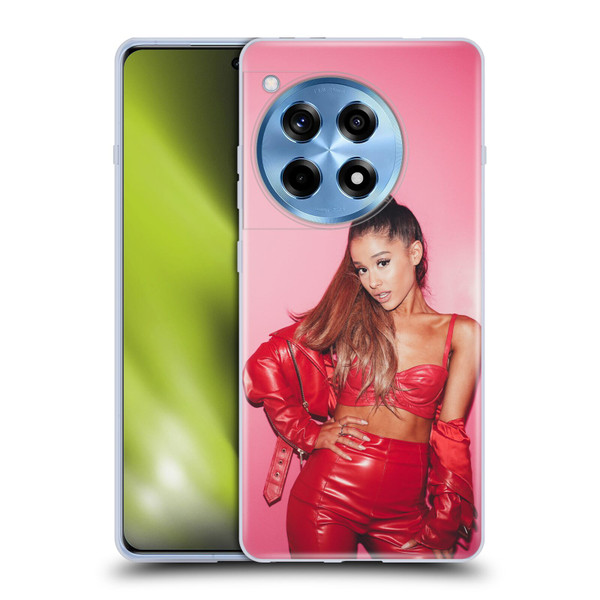 Ariana Grande Dangerous Woman Red Leather Soft Gel Case for OnePlus 12R