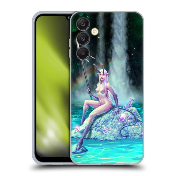 Christos Karapanos Key Art The Waterfall Soft Gel Case for Samsung Galaxy A25 5G