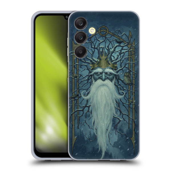 Christos Karapanos Key Art Winter Soft Gel Case for Samsung Galaxy A25 5G