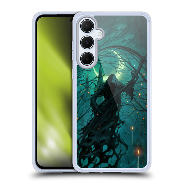 Christos Karapanos Key Art It's Just The Wind Soft Gel Case for Samsung Galaxy A55 5G