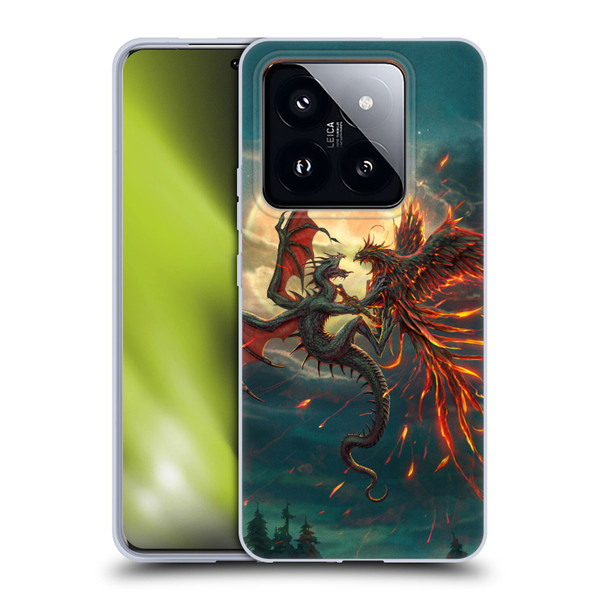 Christos Karapanos Key Art Against Soft Gel Case for Xiaomi 14 Pro
