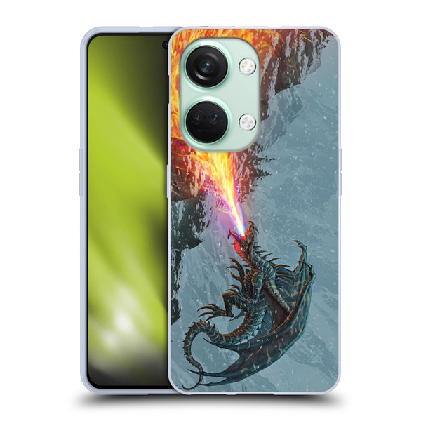 Christos Karapanos Mythical Art Power Of The Dragon Flame Soft Gel Case for OnePlus Nord 3 5G