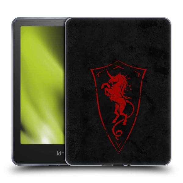 Christos Karapanos Shield Unicorn Soft Gel Case for Amazon Kindle Paperwhite 5 (2021)