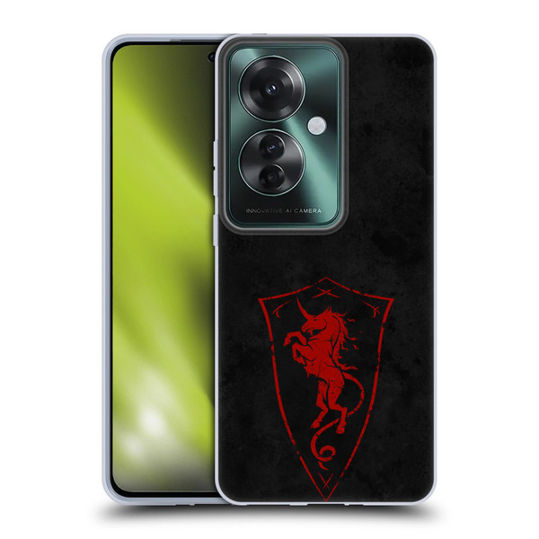 Christos Karapanos Shield Unicorn Soft Gel Case for OPPO Reno11 F 5G / F25 Pro 5G