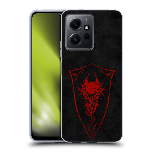 Christos Karapanos Shield Demon Soft Gel Case for Xiaomi Redmi Note 12 4G