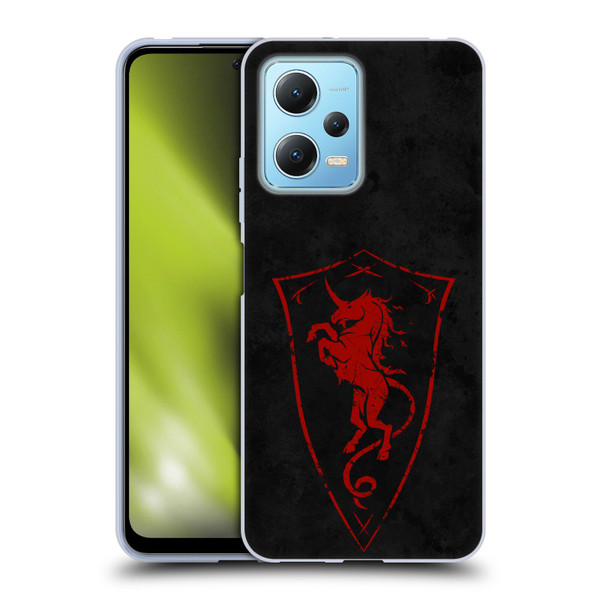 Christos Karapanos Shield Unicorn Soft Gel Case for Xiaomi Redmi Note 12 5G