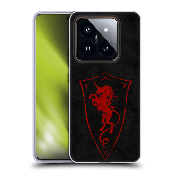 Christos Karapanos Shield Unicorn Soft Gel Case for Xiaomi 14 Pro