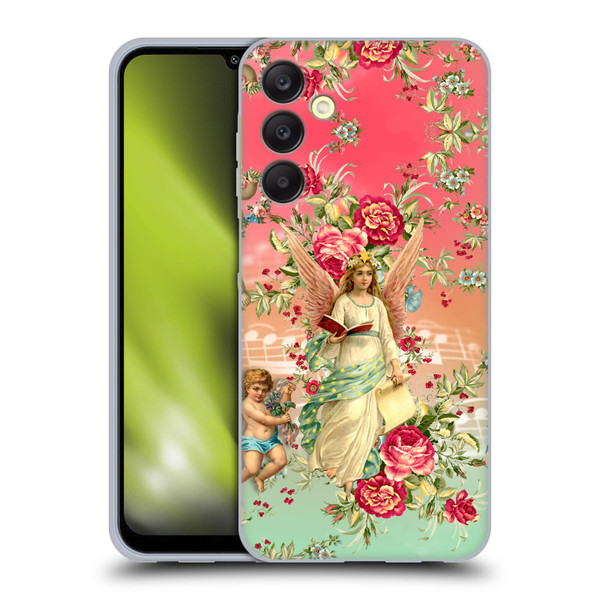 Mark Ashkenazi Florals Angels Soft Gel Case for Samsung Galaxy A25 5G