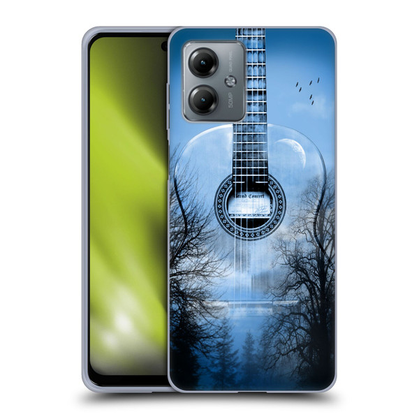 Mark Ashkenazi Music Mystic Night Soft Gel Case for Motorola Moto G14