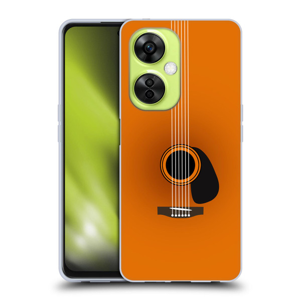 Mark Ashkenazi Music Guitar Minimal Soft Gel Case for OnePlus Nord CE 3 Lite 5G