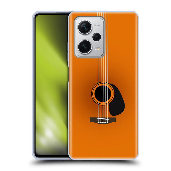 Mark Ashkenazi Music Guitar Minimal Soft Gel Case for Xiaomi Redmi Note 12 Pro+ 5G