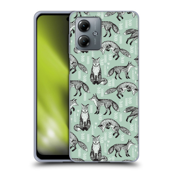 Andrea Lauren Design Animals Fox Soft Gel Case for Motorola Moto G14