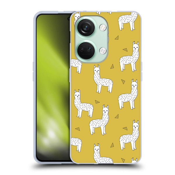 Andrea Lauren Design Animals Llama Soft Gel Case for OnePlus Nord 3 5G