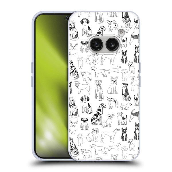 Andrea Lauren Design Animals Canine Line Soft Gel Case for Nothing Phone (2a)