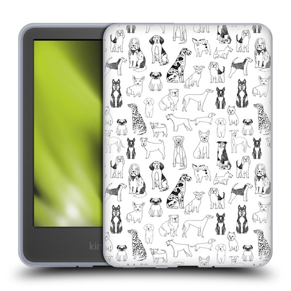 Andrea Lauren Design Animals Canine Line Soft Gel Case for Amazon Kindle 11th Gen 6in 2022