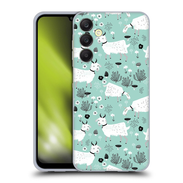 Andrea Lauren Design Animals Goats Soft Gel Case for Samsung Galaxy A25 5G