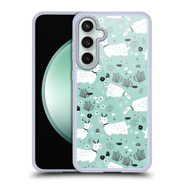 Andrea Lauren Design Animals Goats Soft Gel Case for Samsung Galaxy S23 FE 5G
