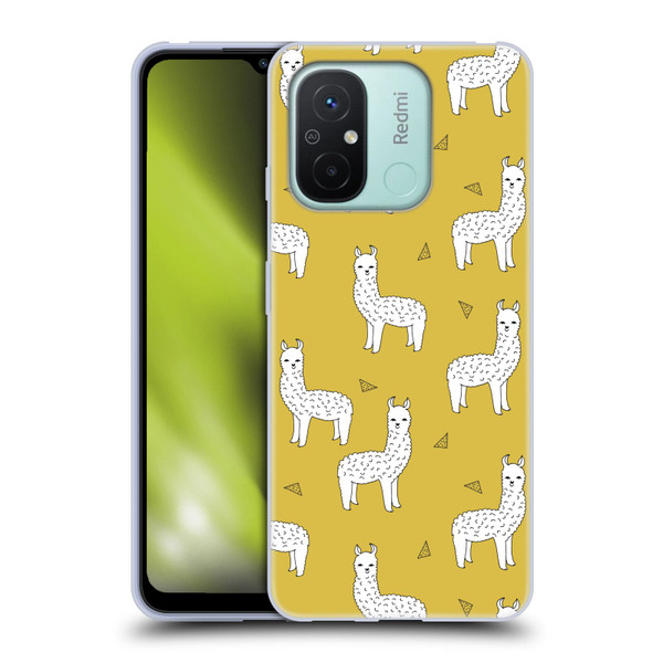 Andrea Lauren Design Animals Llama Soft Gel Case for Xiaomi Redmi 12C