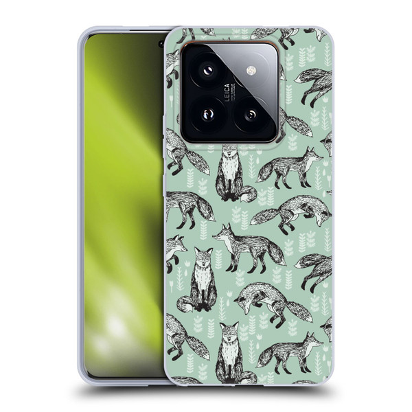 Andrea Lauren Design Animals Fox Soft Gel Case for Xiaomi 14 Pro