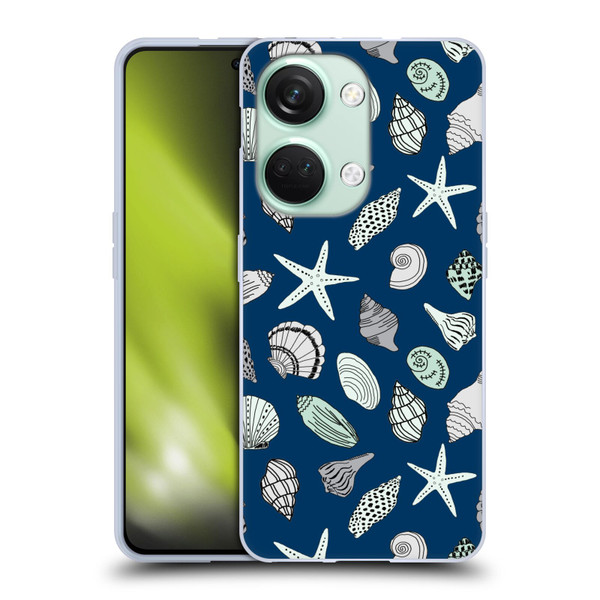 Andrea Lauren Design Sea Animals Shells Soft Gel Case for OnePlus Nord 3 5G