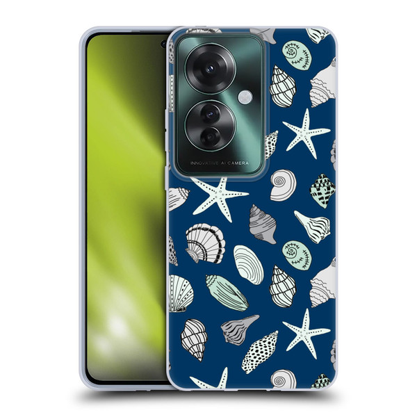 Andrea Lauren Design Sea Animals Shells Soft Gel Case for OPPO Reno11 F 5G / F25 Pro 5G