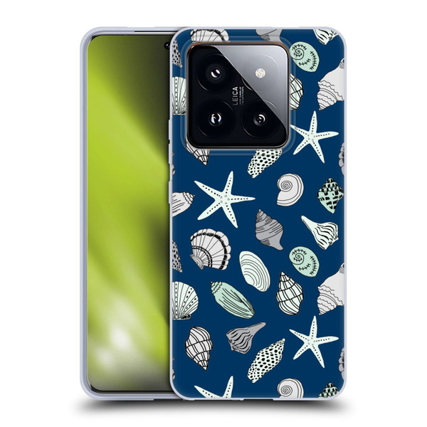 Andrea Lauren Design Sea Animals Shells Soft Gel Case for Xiaomi 14 Pro