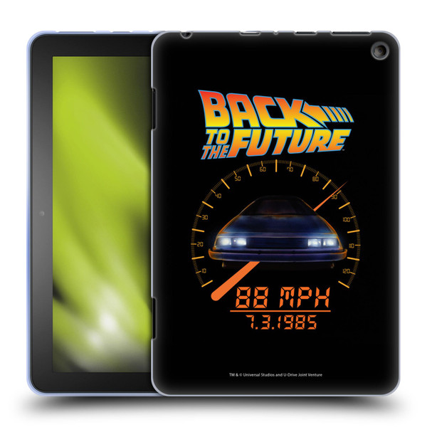 Back to the Future I Quotes Speed Soft Gel Case for Amazon Fire HD 8/Fire HD 8 Plus 2020