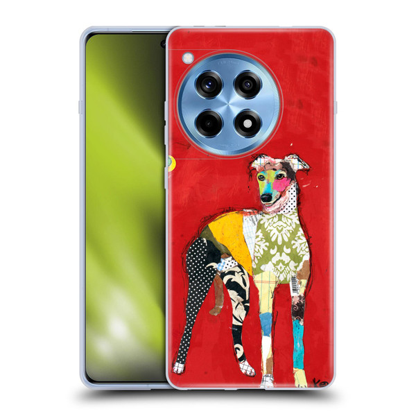 Michel Keck Dogs 2 Greyhound Soft Gel Case for OnePlus 12R