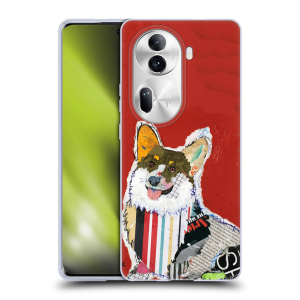 Michel Keck Dogs 2 Corgi Soft Gel Case for OPPO Reno11 Pro