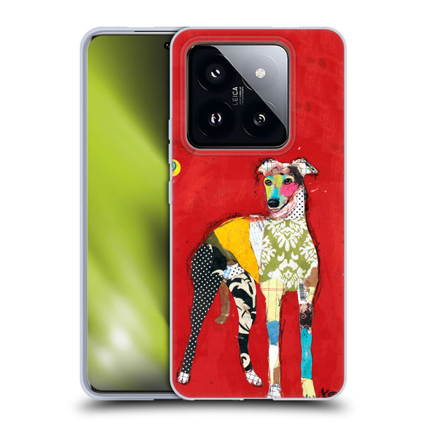 Michel Keck Dogs 2 Greyhound Soft Gel Case for Xiaomi 14 Pro