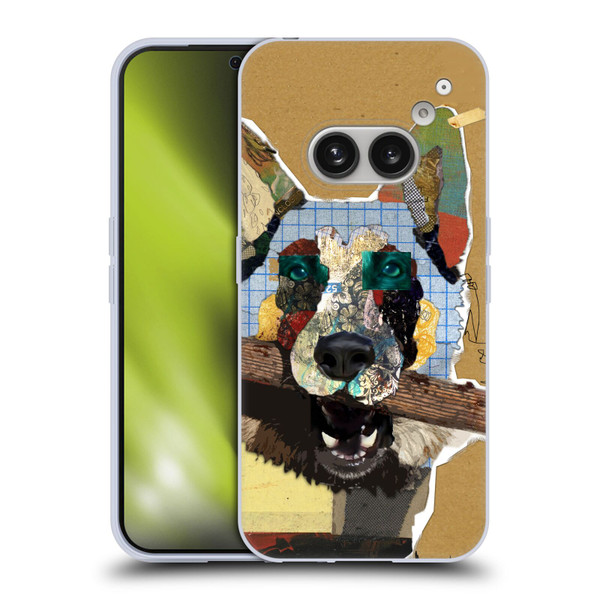 Michel Keck Dogs 3 German Shepherd Soft Gel Case for Nothing Phone (2a)