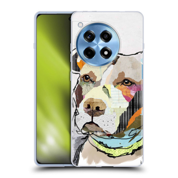 Michel Keck Dogs 3 Pit Bull Soft Gel Case for OnePlus 12R