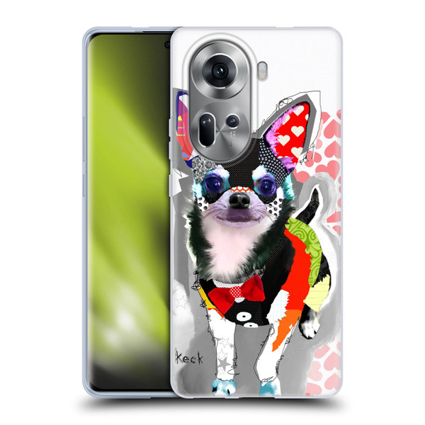 Michel Keck Dogs 3 Chihuahua Soft Gel Case for OPPO Reno11