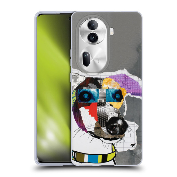 Michel Keck Dogs 3 Greyhound Soft Gel Case for OPPO Reno11 Pro