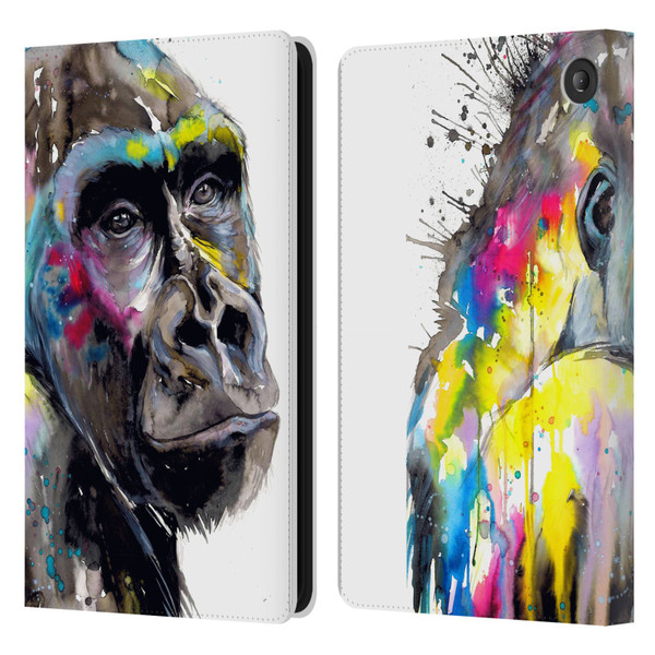 Pixie Cold Animals I See The Future Leather Book Wallet Case Cover For Amazon Fire 7 2022