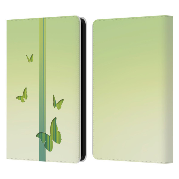 Alyn Spiller Animal Art Butterflies Leather Book Wallet Case Cover For Amazon Kindle Paperwhite 5 (2021)