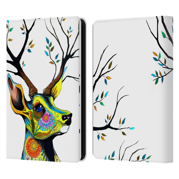 Pixie Cold Animals King Of The Forest Leather Book Wallet Case Cover For Amazon Kindle 11th Gen 6in 2022