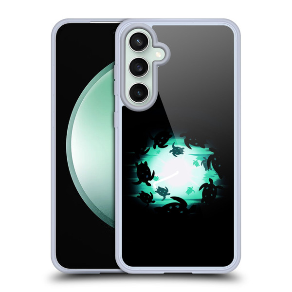 Alyn Spiller Animal Art Turtles Soft Gel Case for Samsung Galaxy S23 FE 5G