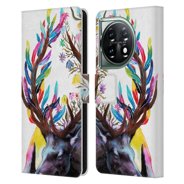 Pixie Cold Animals Memories Leather Book Wallet Case Cover For OnePlus 11 5G