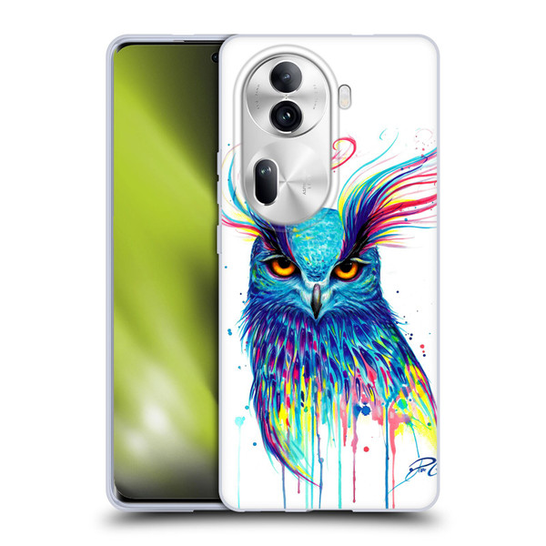 Pixie Cold Animals Into The Blue Soft Gel Case for OPPO Reno11 Pro