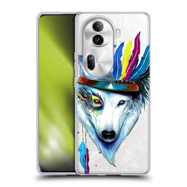 Pixie Cold Animals Warrior Soft Gel Case for OPPO Reno11 Pro