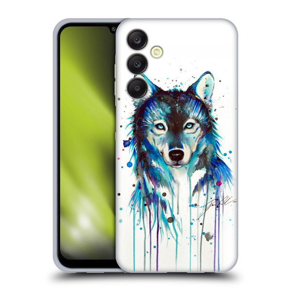 Pixie Cold Animals Ice Wolf Soft Gel Case for Samsung Galaxy A25 5G