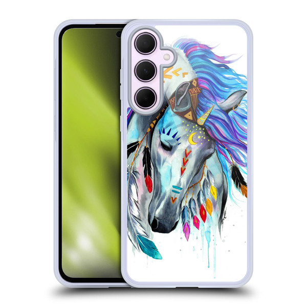 Pixie Cold Animals Spirit Soft Gel Case for Samsung Galaxy A35 5G