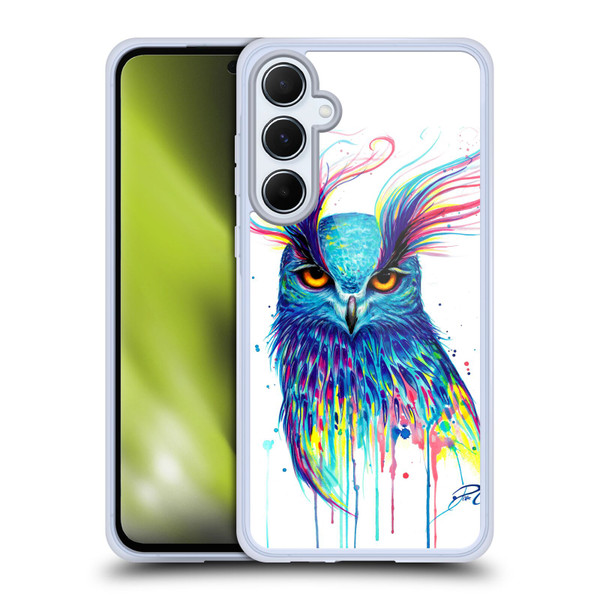 Pixie Cold Animals Into The Blue Soft Gel Case for Samsung Galaxy A55 5G